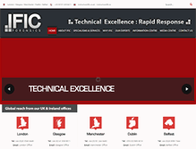 Tablet Screenshot of ific.co.uk